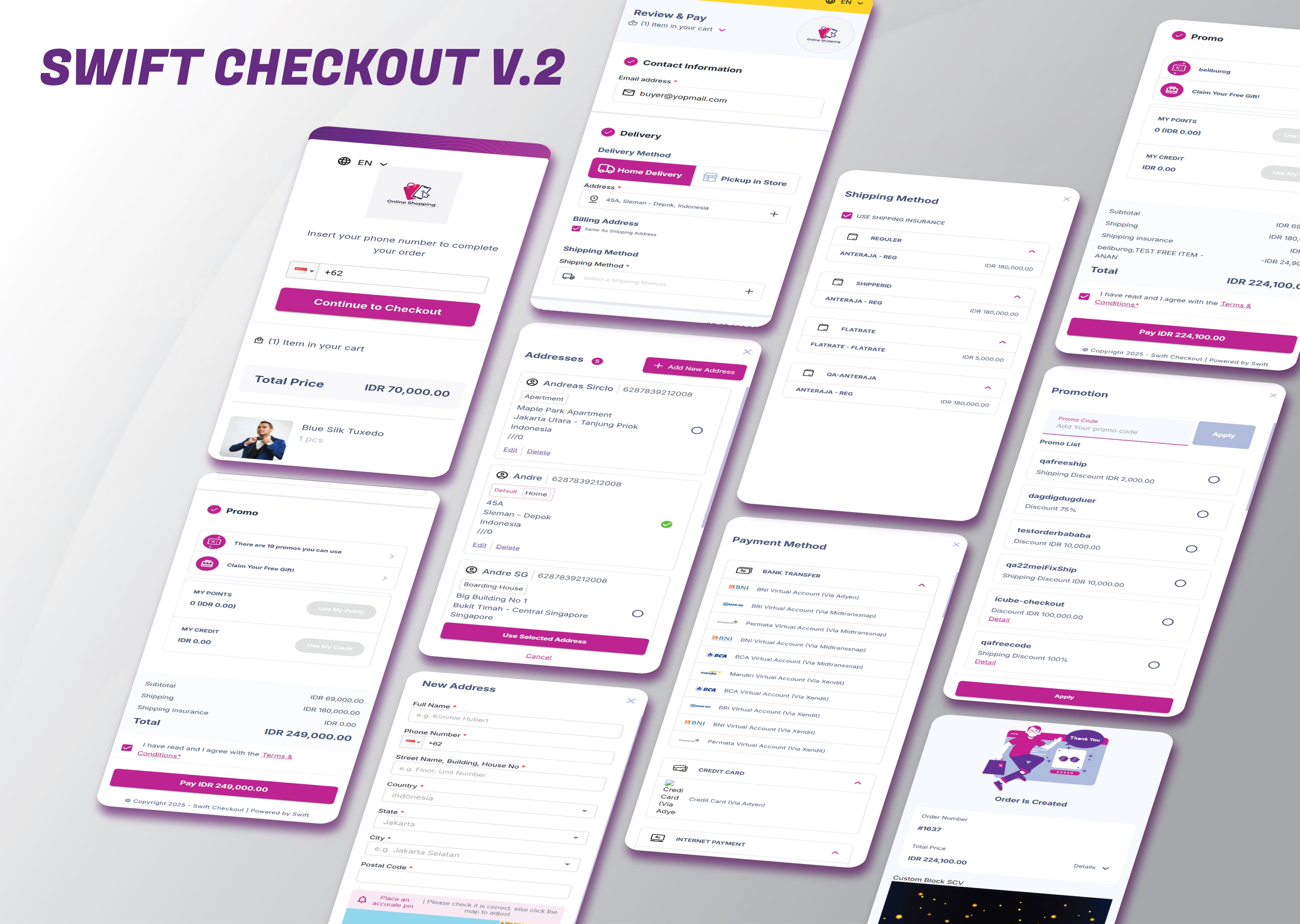 Swift Checkout: Customizable SaaS Checkout for E-Commerce Platforms